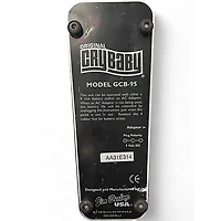 Used Dunlop GCB95TB Wah Effect Pedal