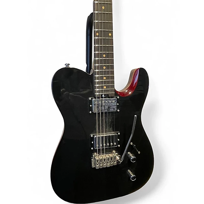 Used Harley Benton FUSION T Black Solid Body Electric Guitar