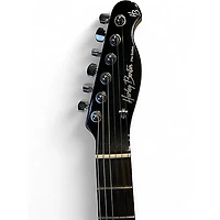Used Harley Benton FUSION T Black Solid Body Electric Guitar