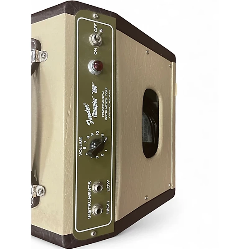 Used Fender Champion 600 5W 1X6 Tube Guitar Combo Amp