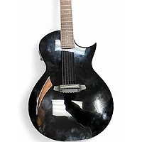 Used ESP LTD TL6 Black Acoustic Electric Guitar