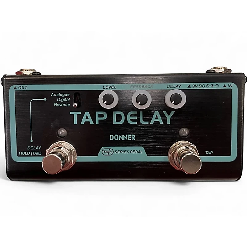 Used Donner TAP DELAY Effect Pedal