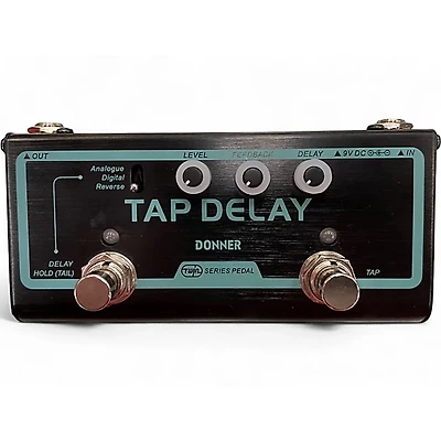 Used Donner TAP DELAY Effect Pedal