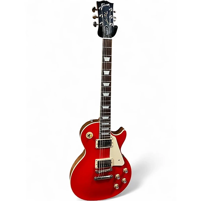 Used Gibson Les Paul Standard Cardinal Red Solid Body Electric Guitar