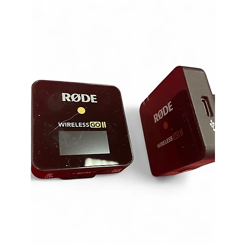 Used RODE wireless go II dual channel Handheld Wireless System