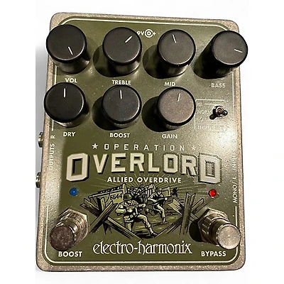 Used Electro-Harmonix OPERATION OVERLOAD Effect Pedal