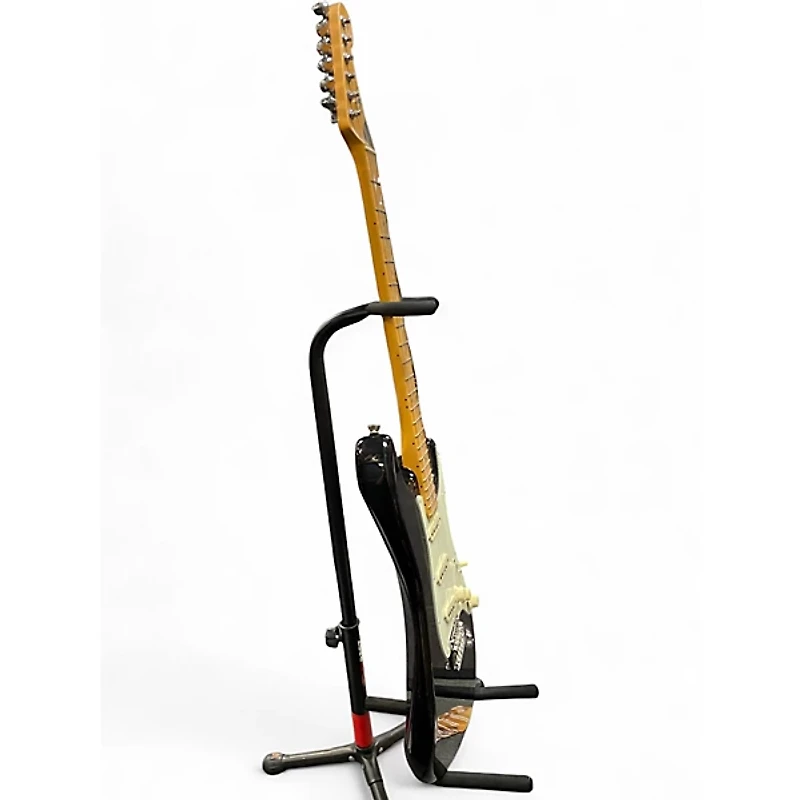 Used Fender American Professional II Stratocaster Black Solid Body Electric Guitar