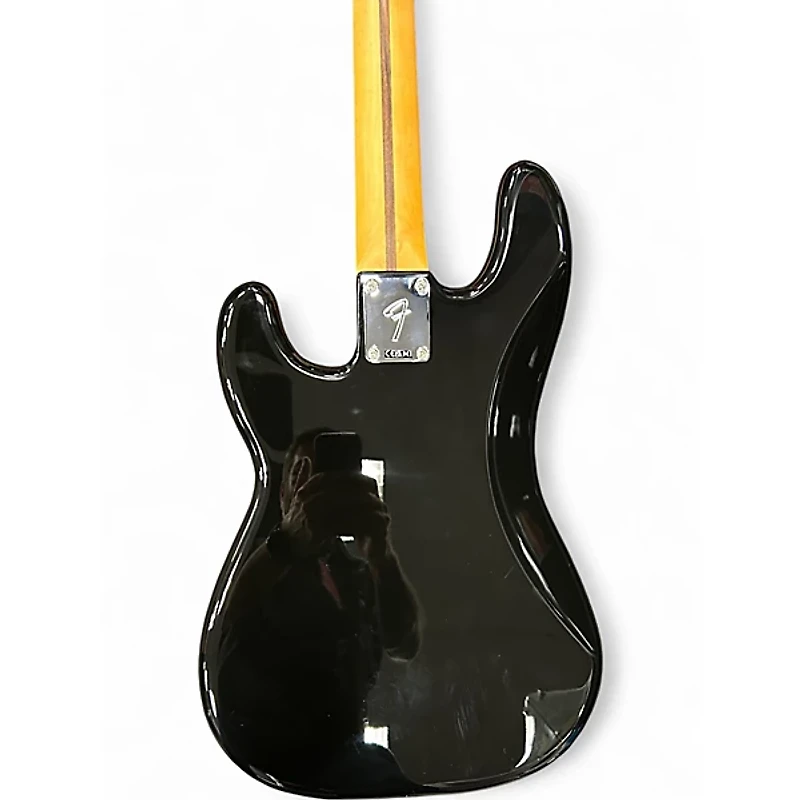 Used Fender Player Precision Bass Black Electric Bass Guitar