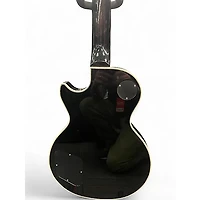 Used Epiphone Les Paul Custom Black and Silver Solid Body Electric Guitar
