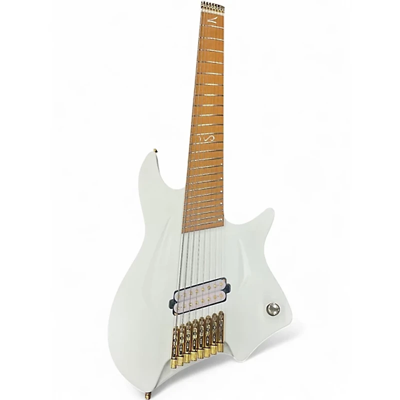 Used Aristides H/08 White Solid Body Electric Guitar