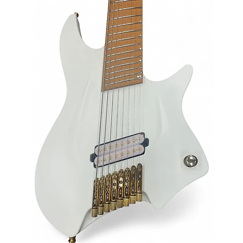 Used Aristides H/08 White Solid Body Electric Guitar