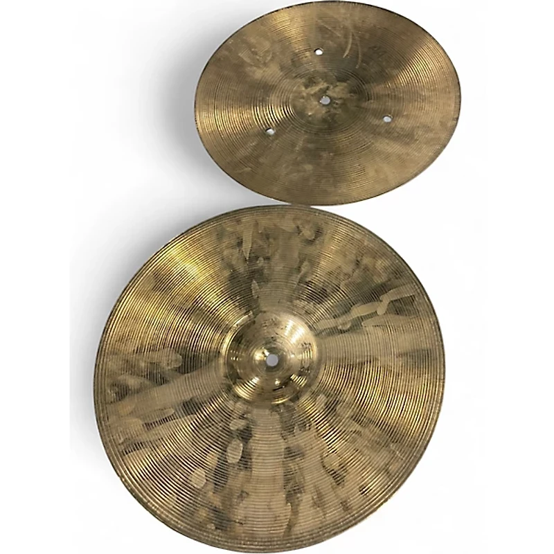 Used SABIAN 14in AA Flat Hi Hat Pair Cymbal
