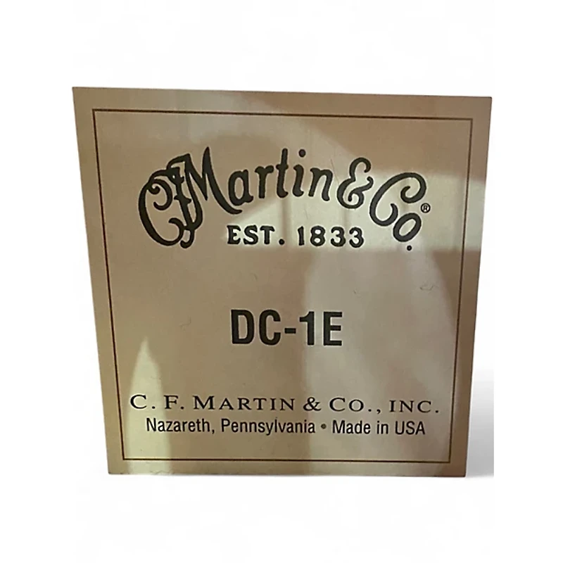 Used Martin DC1E Natural Acoustic Electric Guitar