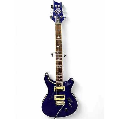 Used PRS SE Standard 24 Trans Blue Solid Body Electric Guitar