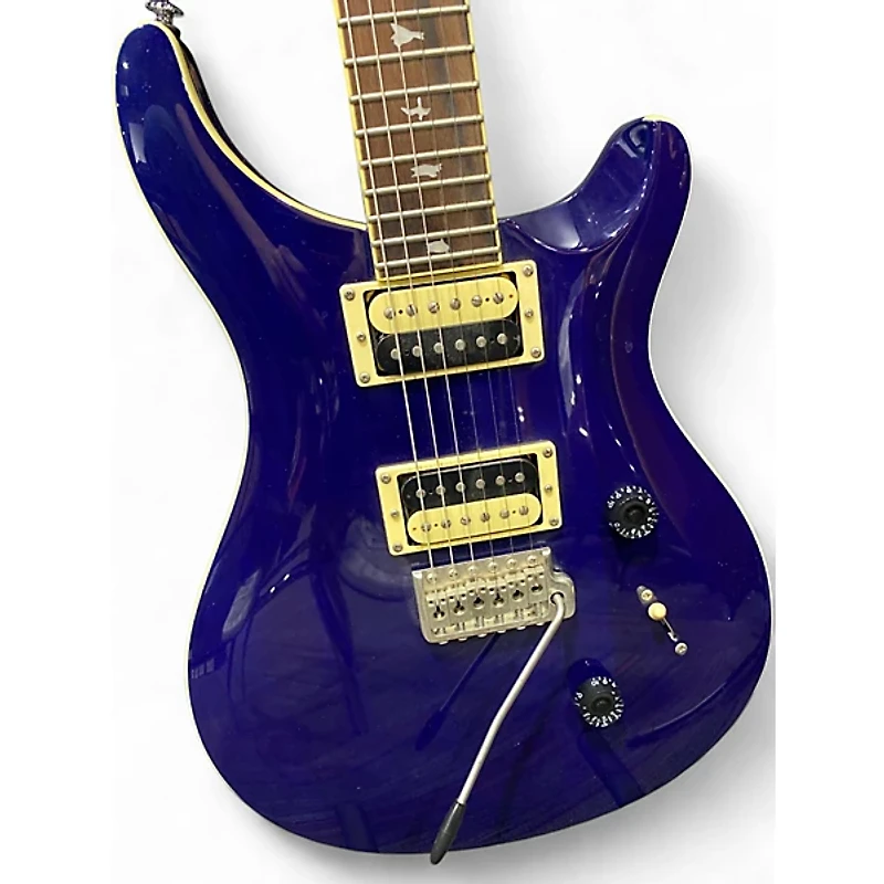 Used PRS SE Standard 24 Trans Blue Solid Body Electric Guitar