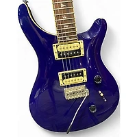 Used PRS SE Standard 24 Trans Blue Solid Body Electric Guitar