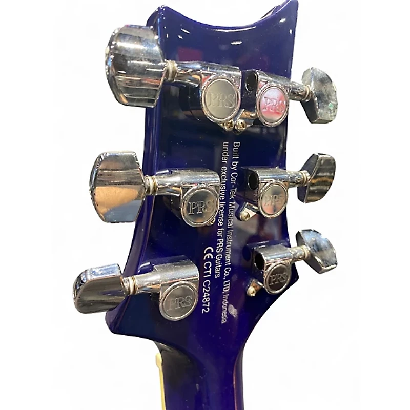 Used PRS SE Standard 24 Trans Blue Solid Body Electric Guitar