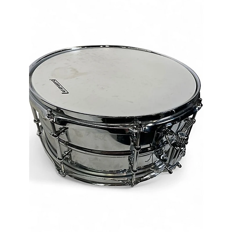 Used Ludwig Ludwig LW0613SLD 13X6in Supralite Snare Drum
