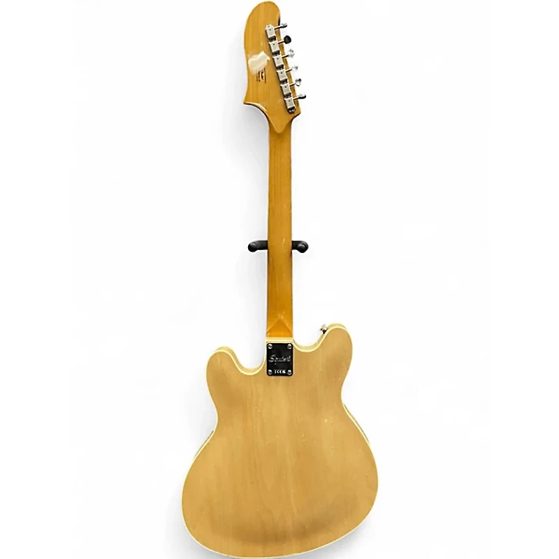 Used Squier Classic Vibe Starcaster Natural Hollow Body Electric Guitar