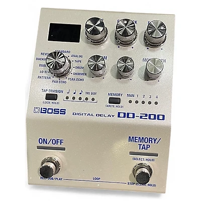 Used BOSS DD200 Digital Delay Effect Pedal