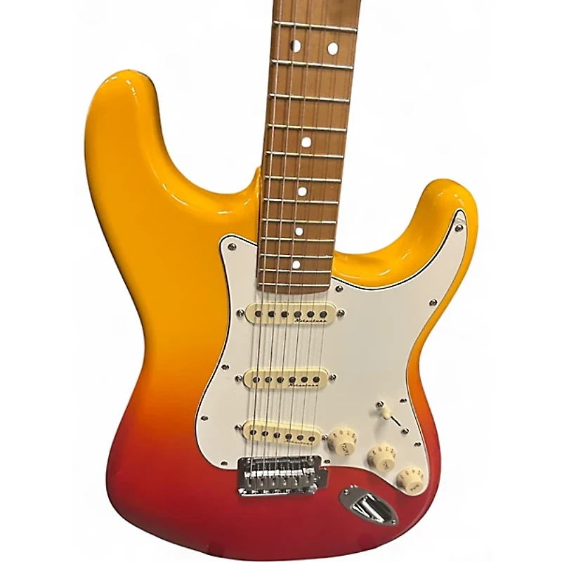 Used Fender Player Plus Stratocaster tequila sunrise Solid Body Electric Guitar