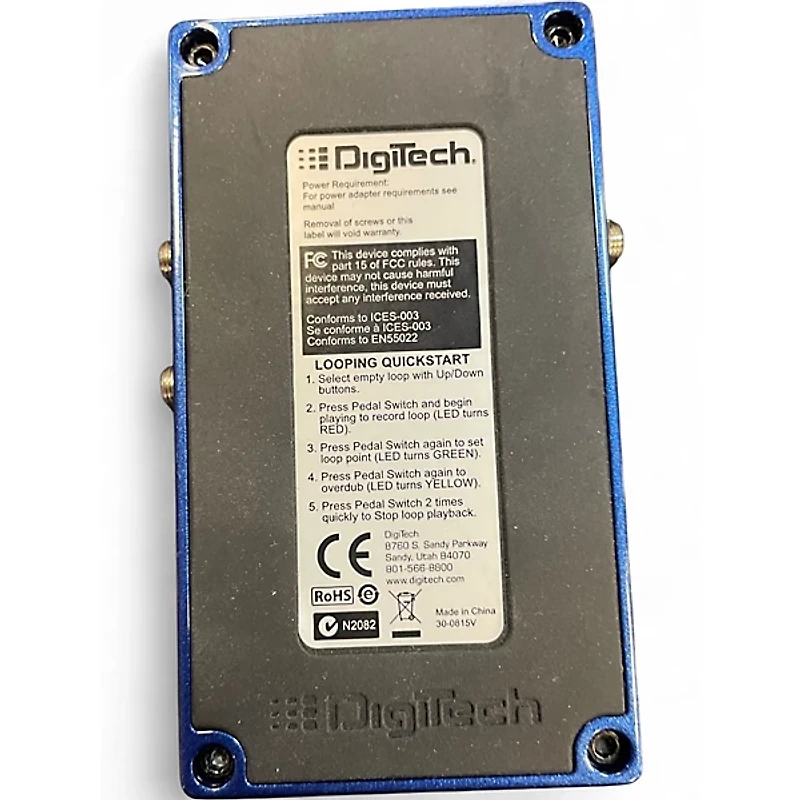 Used DigiTech JamMan Solo Looper Pedal