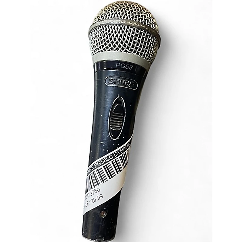 Used Shure PG58LC Dynamic Microphone