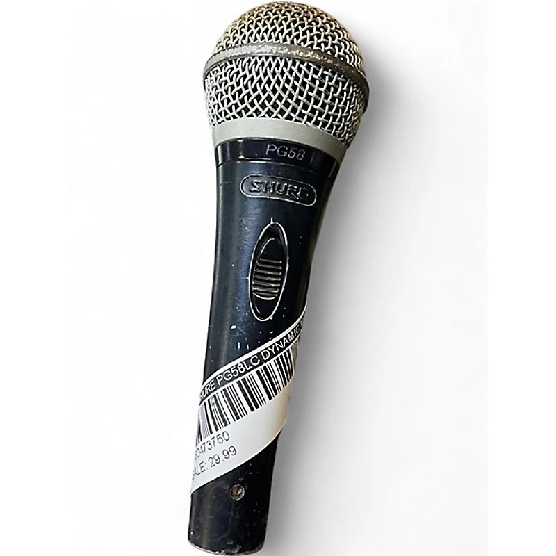 Used Shure PG58LC Dynamic Microphone