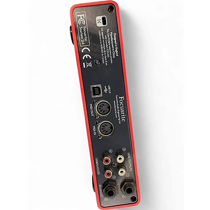 Used Focusrite Scarlett 2i4 Audio Interface
