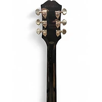 Used Epiphone Les Paul Custom Black and Silver Solid Body Electric Guitar