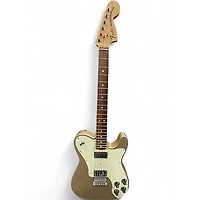 Used Fender Chris Shiflett Telecaster Deluxe GOLD Solid Body Electric Guitar