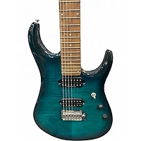 Used Sterling by Music Man John Petrucci JP157 7 String Emerald Green Solid Body Electric Guitar