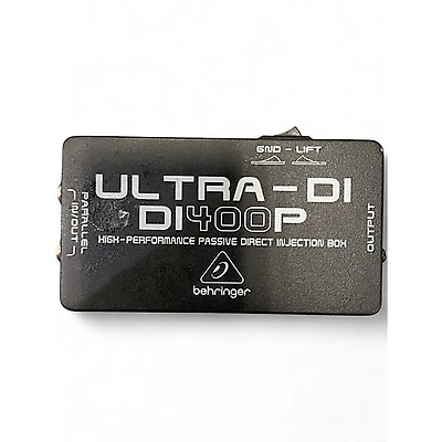 Used Behringer DI400P Passive Direct Box