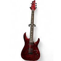 Used Schecter Guitar Research C1 Apocalypse red reign  Solid Body Electric Guitar