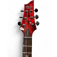 Used Schecter Guitar Research C1 Apocalypse red reign  Solid Body Electric Guitar