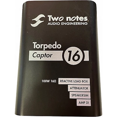 Used Two Notes AUDIO ENGINEERING TORPEDO CAPTOR 16 Power Attenuator