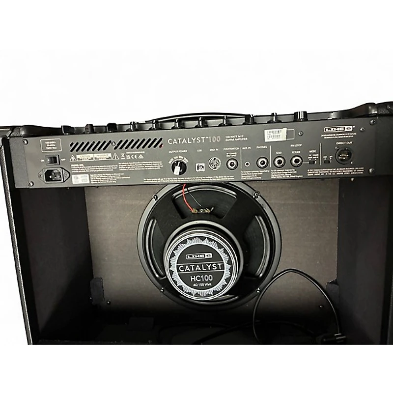 Used Line 6 catalyst 100 Guitar Combo Amp