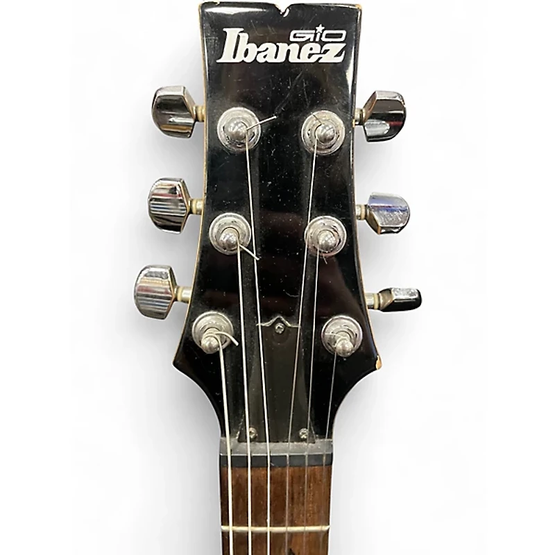 Used Ibanez GAX70 Black Solid Body Electric Guitar