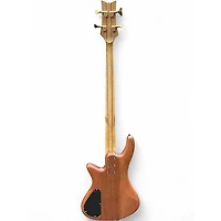 Used Schecter Guitar Research C4 Custom Natural Electric Bass Guitar