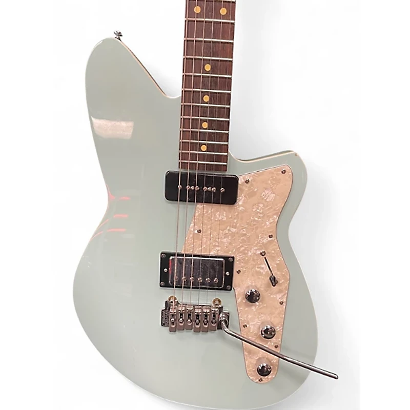 Used Reverend Double Agent chronic blue Solid Body Electric Guitar