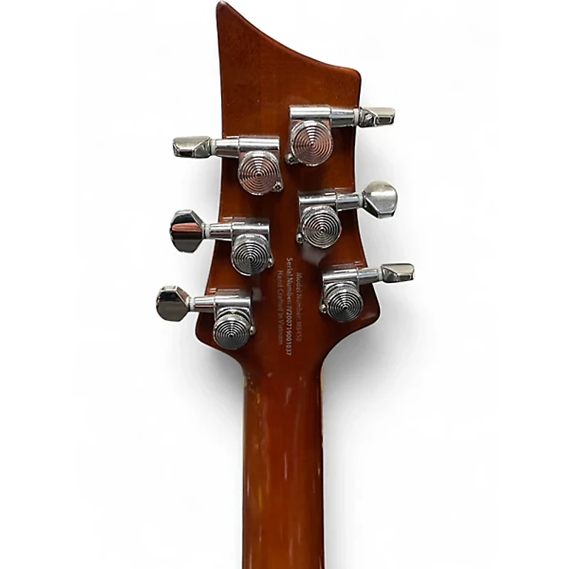 Used Mitchell ms450 Trans Crimson Red Solid Body Electric Guitar