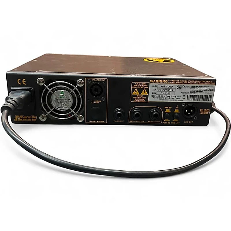 Used Markbass AG1000 Bass Amp Head