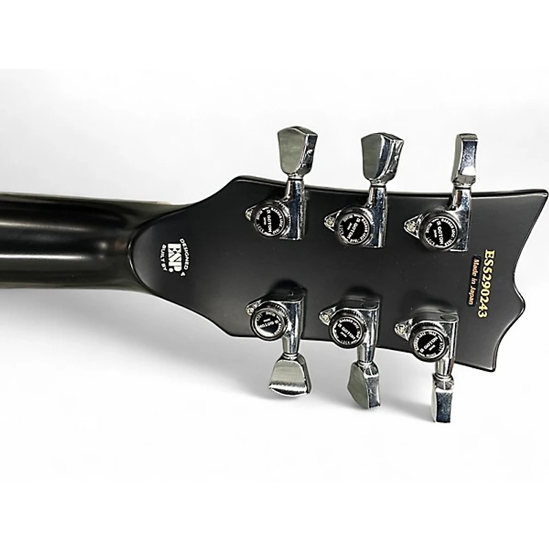 Used ESP E-II Eclipse Black Solid Body Electric Guitar