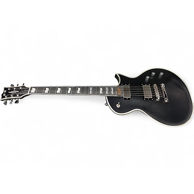 Used ESP E-II Eclipse Black Solid Body Electric Guitar