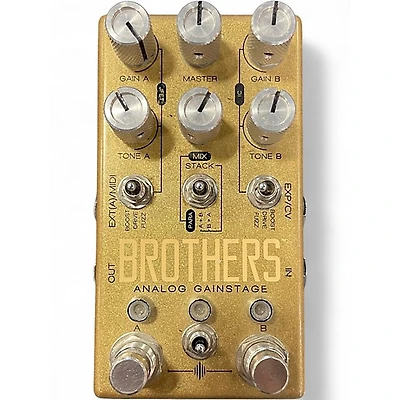 Used Chase Bliss BROTHERS ANALOG GAINSTAGE Effect Pedal