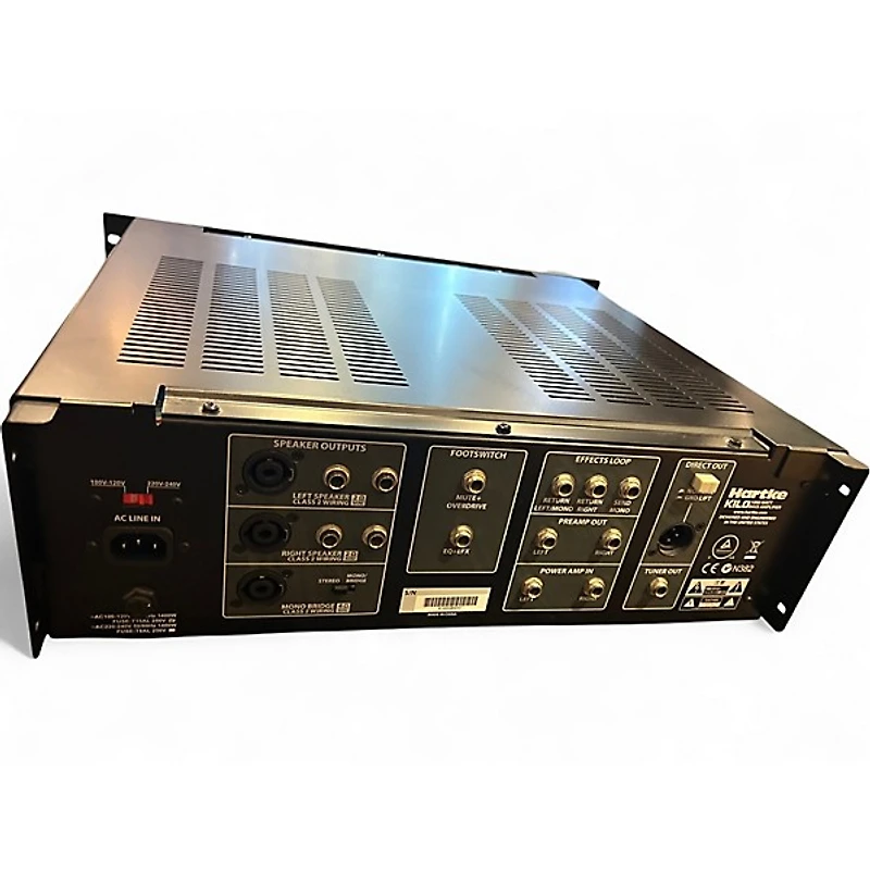 Used Hartke HAK100 Kilo 1000W Tube Bass Amp Head