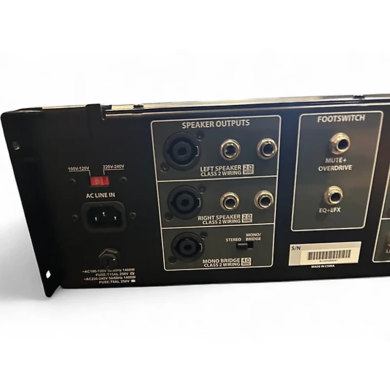 Used Hartke HAK100 Kilo 1000W Tube Bass Amp Head