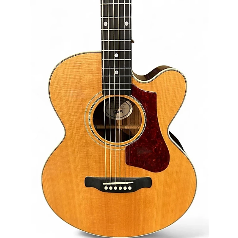 Used Gibson Parlor Rosewood AG Natural Acoustic Electric Guitar