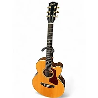 Used Gibson Parlor Rosewood AG Natural Acoustic Electric Guitar