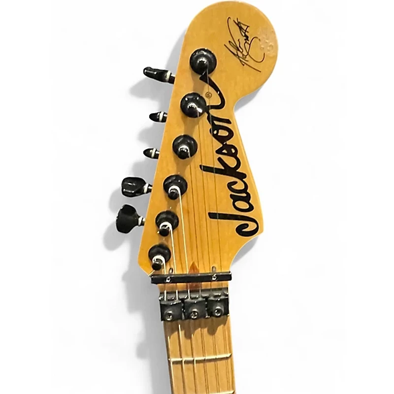 Used Jackson Adrian Smith Signature White Solid Body Electric Guitar